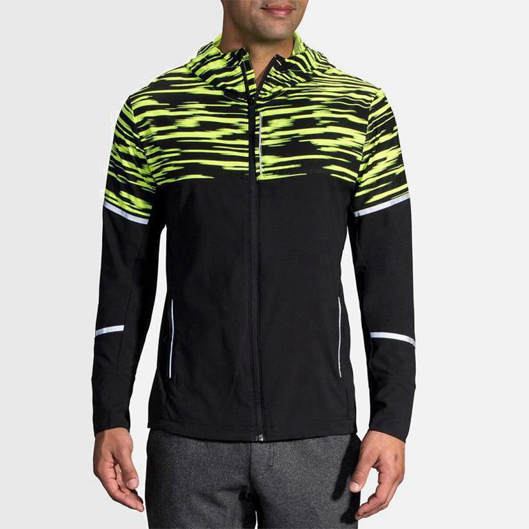 Brooks Nightlife Löparjackor Herr 742930-DEB Grå
